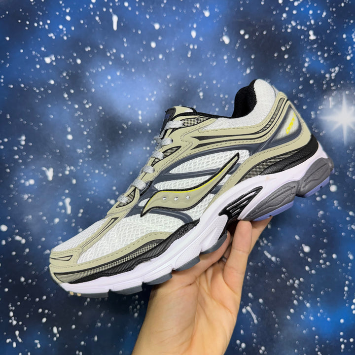 Saucony ProGrid Omni 9 – Gris Vert / Blanc