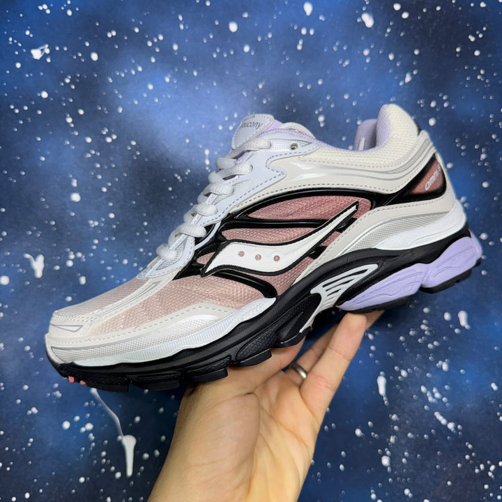 Saucony ProGrid Omni 9 – White / Rose / Black
