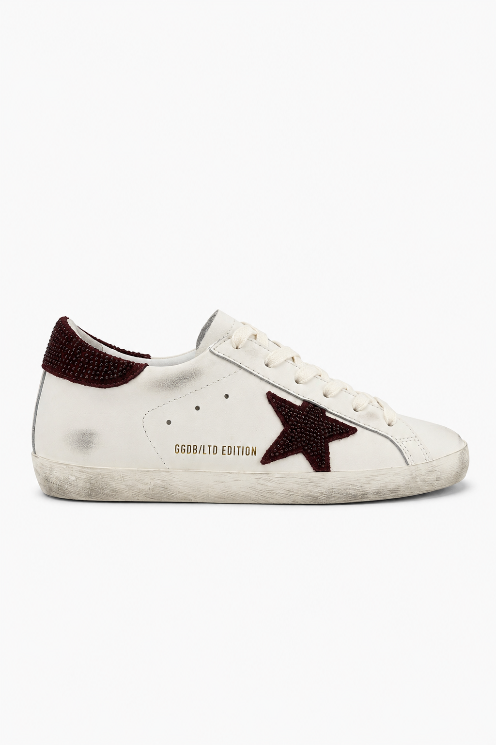 GGDB Burgundy Crystal Star – White Bordeaux