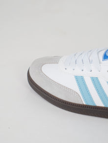 Adidas Samba White Sky Blue – Clean Edition