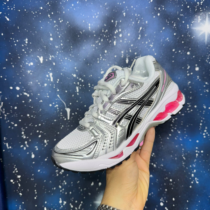 ASICS Gel-Kayano 14 - Silver / Black / Pink